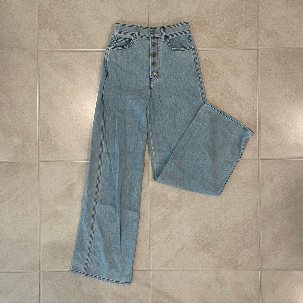 Reformation Jeans Olive Jean